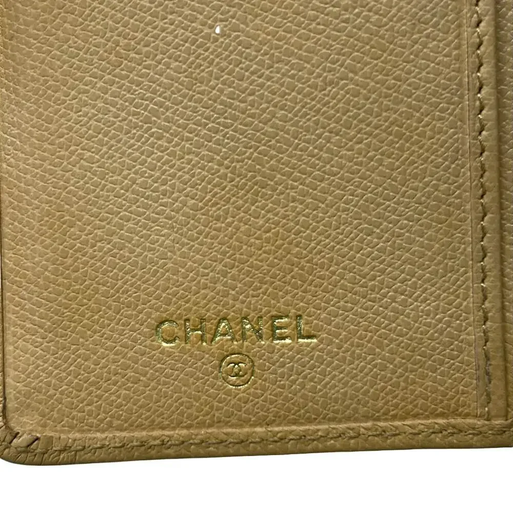 Chanel CC Button Long Wallet